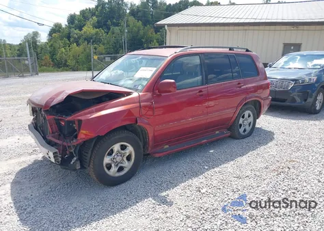 2003 Toyota Highlander V6 z USA, uszkodzony, nr VIN JTEGF21A130085530